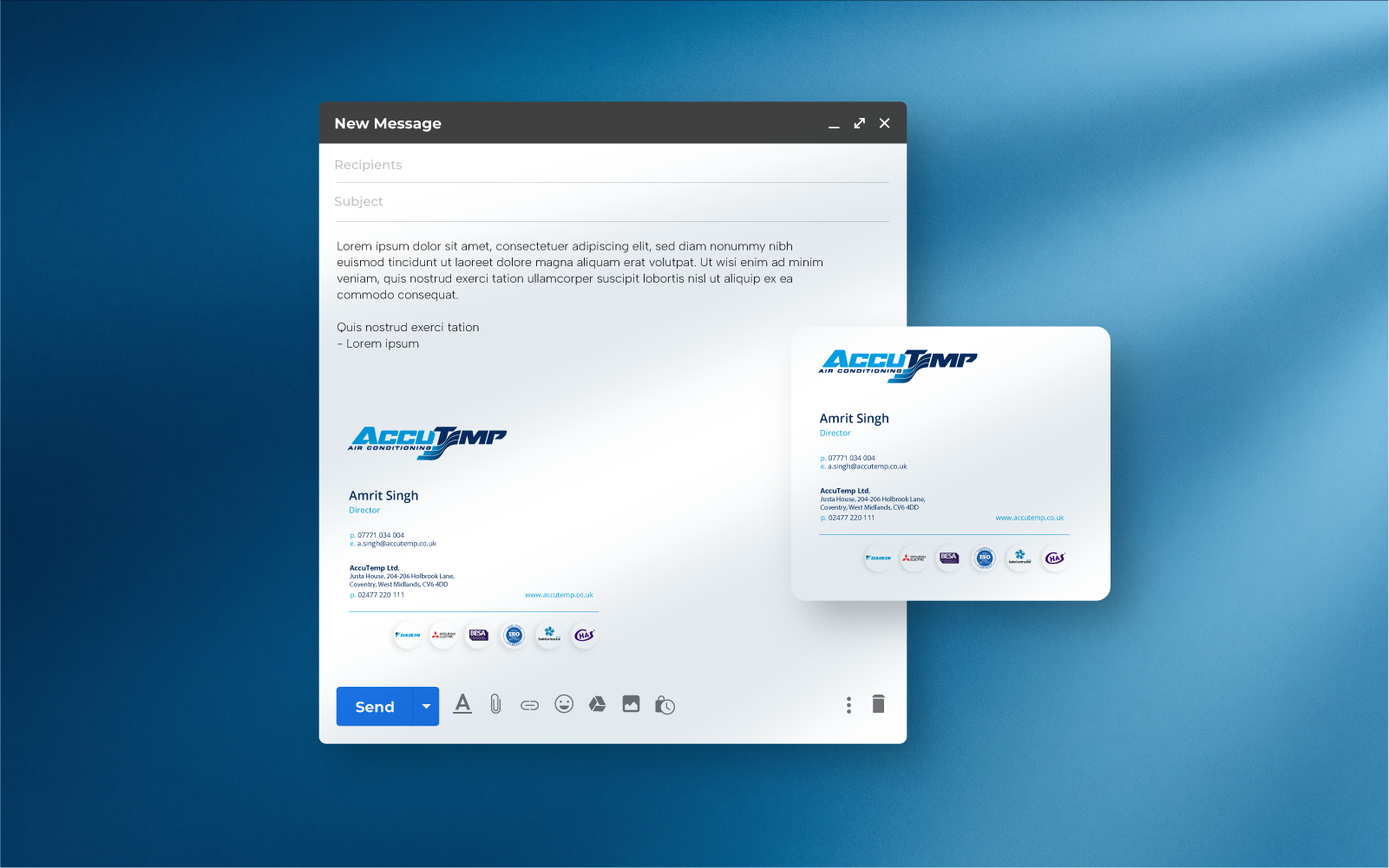 Accutemp — What we did